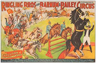 Ringling Brothers and Barnum & Bailey Combined Circus. The Evolution of Horsemanship.