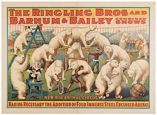 Ringling Brothers and Barnum & Bailey Combined Shows New Big Animal Circus.