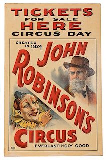 John Robinson’s Circus. Everlastingly Good.