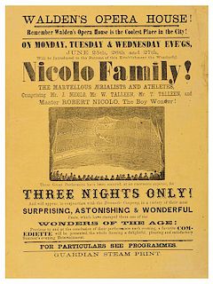 Nicolo Family. Walden’s Opera House.