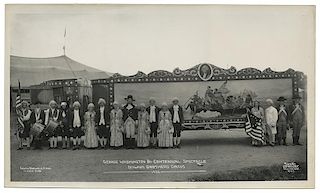 George Washington Bi-Centennial Spectacle. Downie Brothers Circus. South Norwalk, Conn.