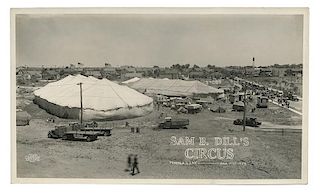 Sam B. Dill’s Circus. Mineola, Long Island, New York.