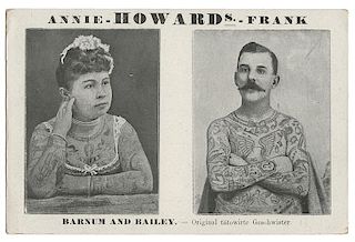 Collection of Five Sideshow Postcards.