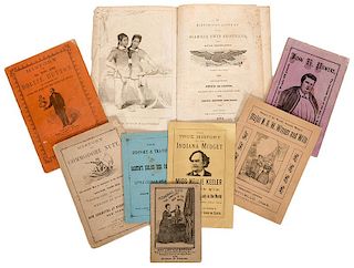 Group of Eight Sideshow Pitchbooks.