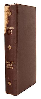 Ringling Brothers Route Book 1882—1925.