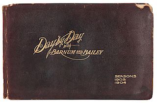 Day by Day With Barnum & Bailey. 1903 – 1904 Seasons.