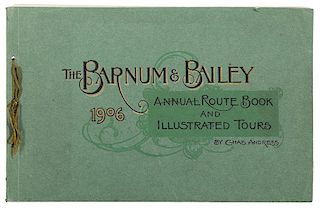 The Barnum & Bailey Annual Route Book. Season of 1906.