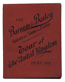 The Barnum & Bailey Greatest Show on Earth. Tour of the United Kingdom 1897—98.