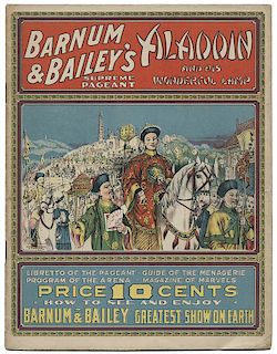 Barnum & Bailey Greatest Show on Earth. Lot of Five Programs.
