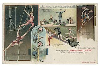 Barnum & Bailey Circus. Lot of 10 German Postcards.