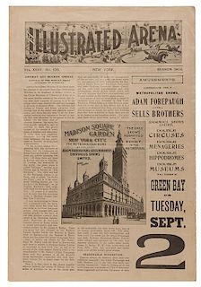 “The Illustrated Arena” Forepaugh and Sells Brothers Courier. 1902. Vol. 35 No. 100.
