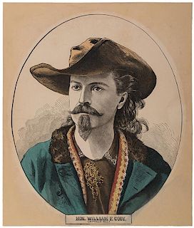 Hon. William F. Cody. (Buffalo-Bill).