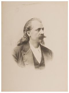 Bust Portrait of Buffalo Bill.