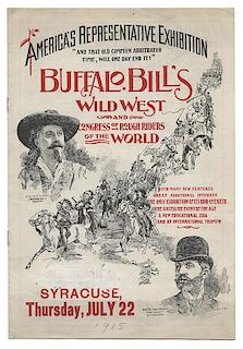 Buffalo Bill. (W. F. Cody) 1897 Program.