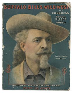 Buffalo Bill’s Wild West and Congress of Rough Riders of the World Program.