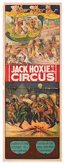 Jack Hoxie Circus / The Real Indian War Dance.
