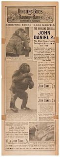 Two Ringling Brothers Broadsides. 1924/25.