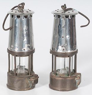 British Miner's Lamps
