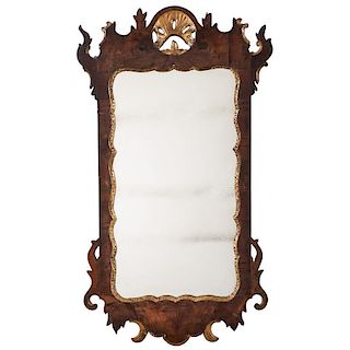 Chippendale Mirror with Shell Carving