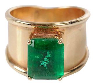 14kt. Emerald Ring