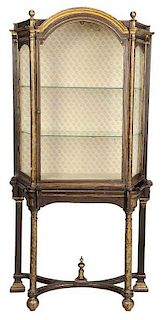 Venetian Baroque Style Vitrine Cabinet