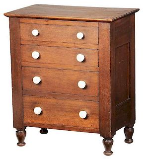 Southern Federal Miniature Chest of Drawers
