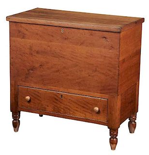 Southern Federal Figured Cherry Sugar Chest