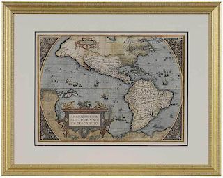 Abraham Ortelius - Americae, 1587