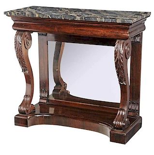 American Classical Rosewood Pier Table
