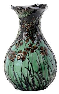 Art Nouveau Teplitz Vase