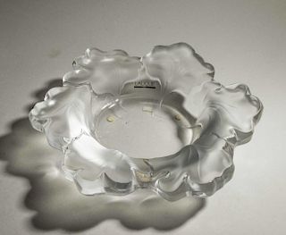 Lalique Crystal “Honfleur” Bowl
