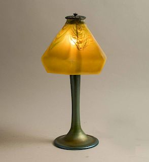 Tiffany Lamp Base with Glass Shade