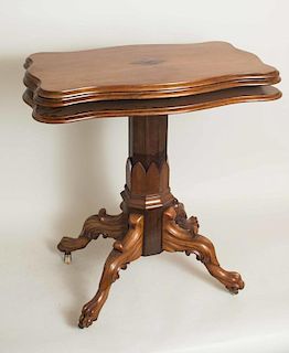 19th Century Walnut Mechanical Table