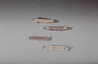 Four Vintage Folding Fishing Knives