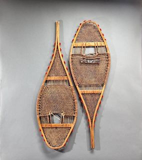 Two Sets of Snowshoes