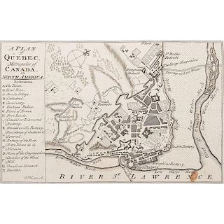 The Scots Magazine Containing Maps of the Battle of the Plains of Abraham and the Taking of Quebec City