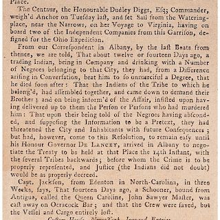 Pennsylvania Gazette, French and Indian War-Era Issue Containing News about the Albany Congress