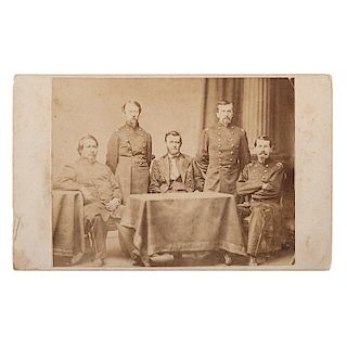 CDV of General Ulysses S. Grant and Staff