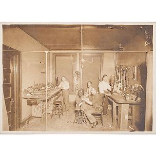 Photograph of Midwestern Prosthetic Shop Interior