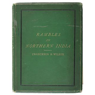 Rambles in Northern India, Rare Photo Book, 1876