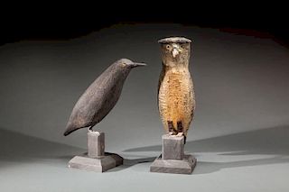 Owl and Crow