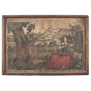 Rare Box of Early Wooden Jigsaw Puzzles Produced by Shaffer and Wagner of Philadelphia, Ca 1860s