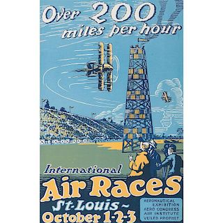 St. Louis International Air Race Poster