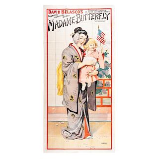 Madame Butterfly, Poster by Strobridge Litho Co.
