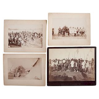 Late Indian Wars Photography Collection, Incl. Views of Indians and Soldiers at Fort Assiniboine, Montana