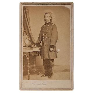 George Armstrong Custer, Rare CDV by Brady