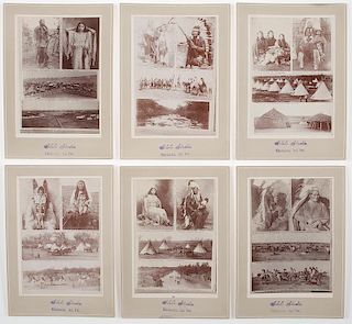 Irwin/Globe Studio, Chickasha, I.T., Immaculate Series of Composite Photographs, Indians at Anadarko & Fort Sill