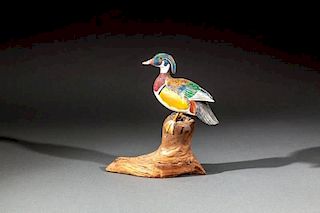 Miniature Wood Duck Drake