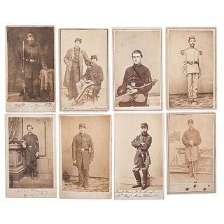 Civil War CDV Collection of Massachusetts, New York, and New Hampshire Soldiers