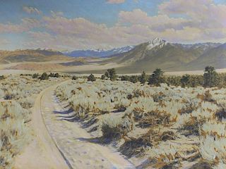 Stephen Willard (1894-1966 CA) "The Mesa Road"